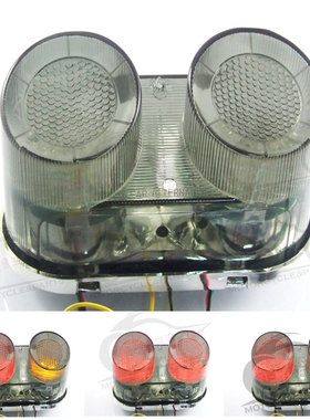 适用于YAMAHA FZ1 2000-2005 R1 2000-2001 改装后尾灯刹车灯