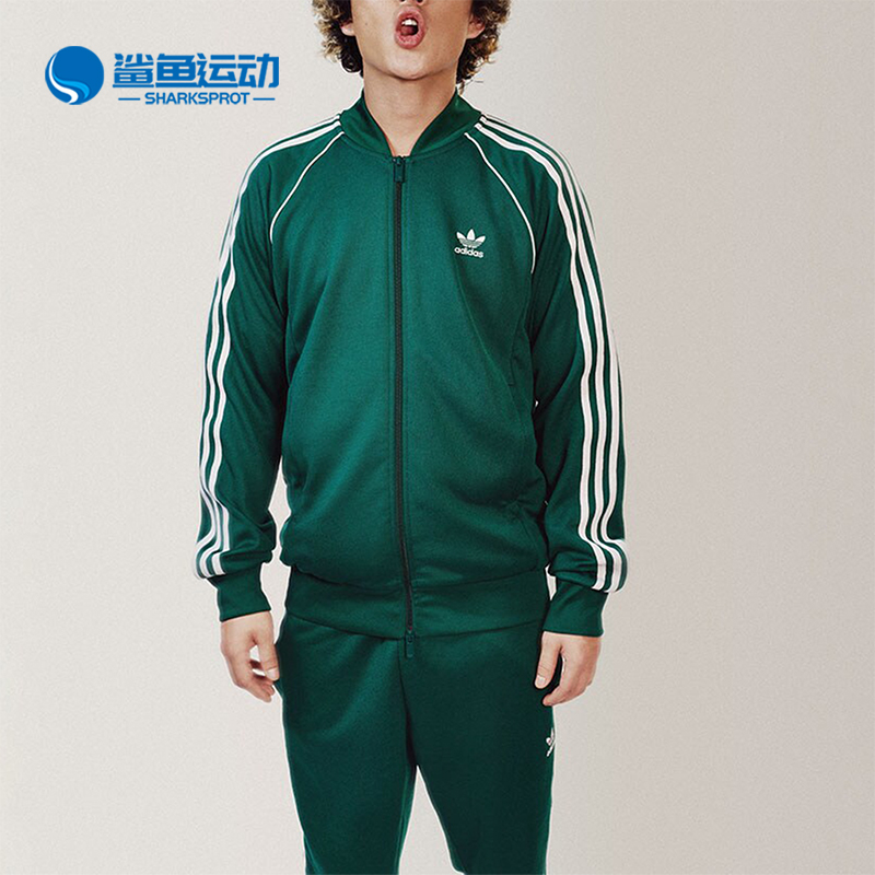 Adidas/阿迪达斯男士复古夹克