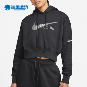 Nike/耐克正品Sportswear Swoosh女士加绒连帽卫衣DR5614-010