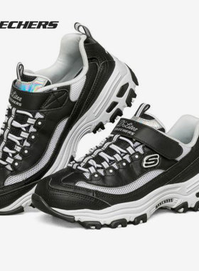 Skechers/斯凯奇正品 新款大童魔术贴休闲透气运动鞋 302504L