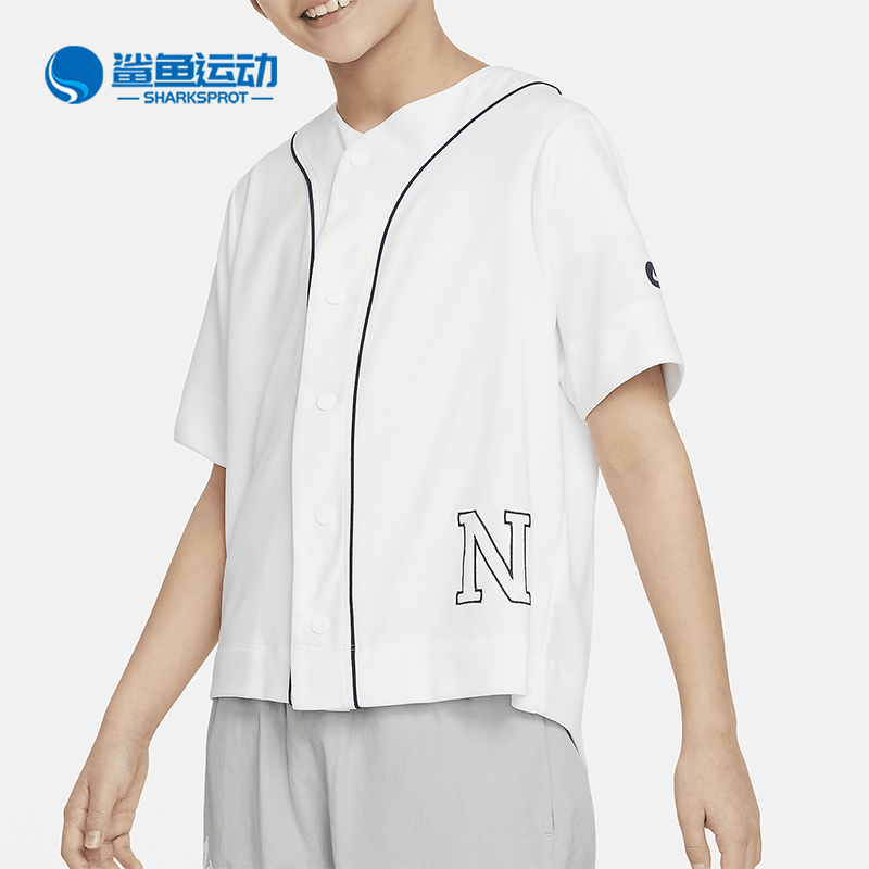 耐克儿童运动T恤FN8295-100