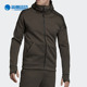 男夹克外套19新款 Adidas 阿迪达斯正品 连帽ZNE休闲运动服EB5233