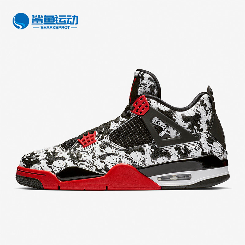 Nike/耐克正品Air Jordan 4 Tattoo AJ4男士篮球鞋BQ0897-006