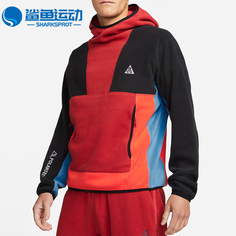 Nike/耐克正品ACG PolartecWolf Tree男子连帽卫衣CV0643-671