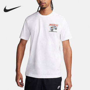 T恤FQ3765 Nike 100 运动印花短袖 男士 耐克正品 Sportswear