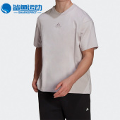 T恤HU0123 Adidas 男女运动短袖 阿迪达斯正品