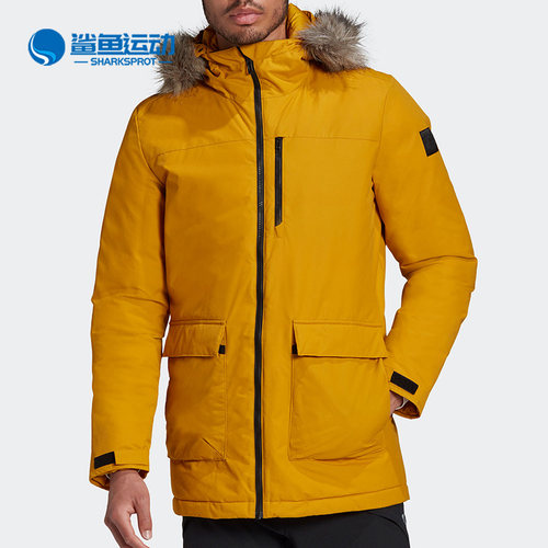 阿迪达斯男子运动棉衣GK3551