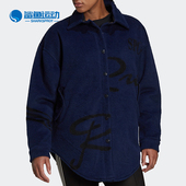 外套 Adidas VERSION女子长袖 三叶草BLUE H20399 阿迪达斯正品