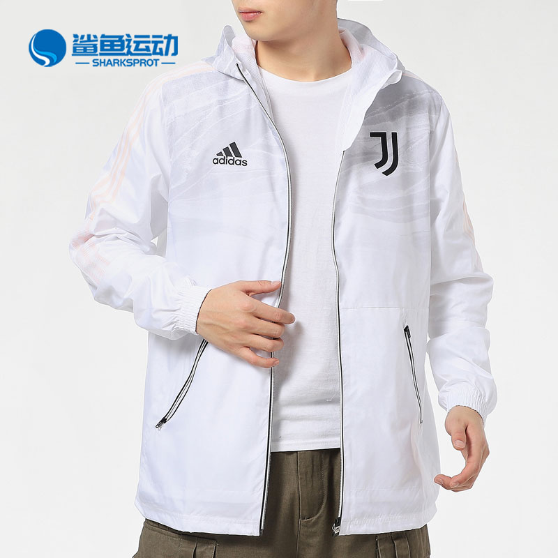 阿迪达斯男子连帽外套