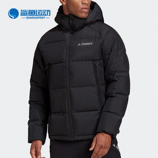 阿迪达斯正品 秋季 新款 GE9901 Adidas 男子冬季 户外休闲运动羽绒服