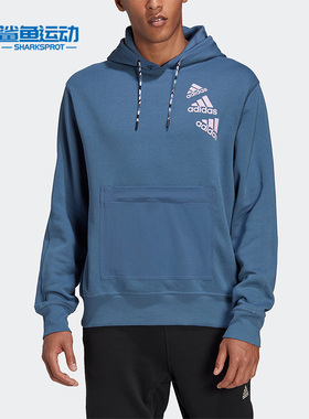 Adidas/阿迪达斯正品M Q4 BL HD 情侣款加绒运动卫衣HL9382