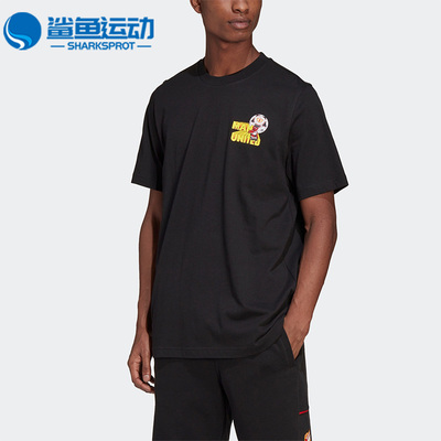阿迪达斯男子运动T恤HP0447