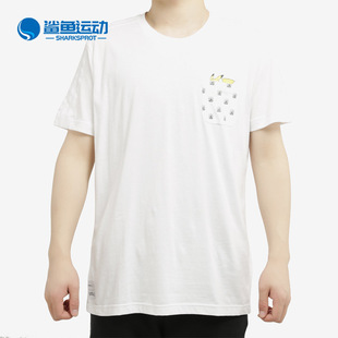 Adidas 阿迪达斯正品 neo 男子T恤FM0326 Pokémon宝可梦联名