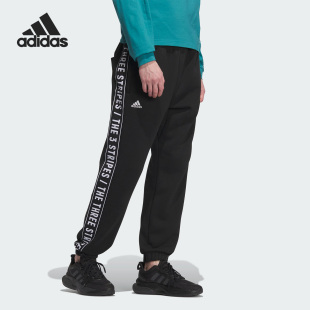 加绒运动休闲长裤 Adidas 情侣款 新款 IK7340 阿迪达斯正品
