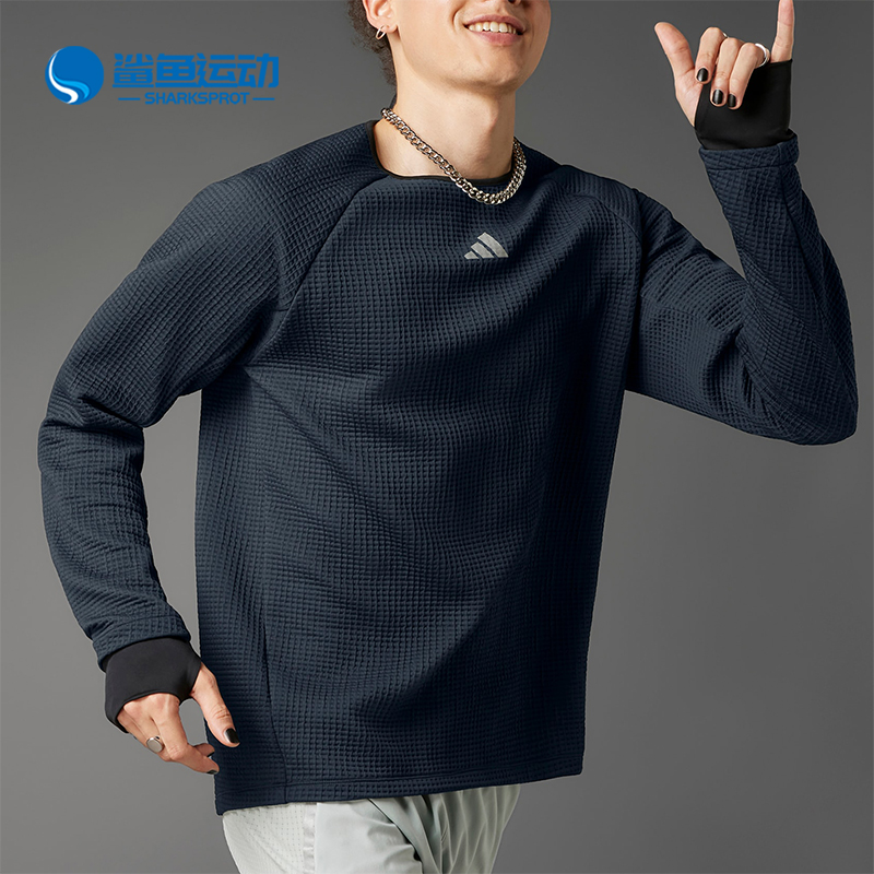 阿迪达斯男子运动T恤IK4339