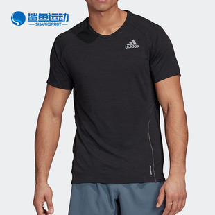 新款 Adidas 阿迪达斯正品 夏季 FM7637 男子休闲圆领运动短袖