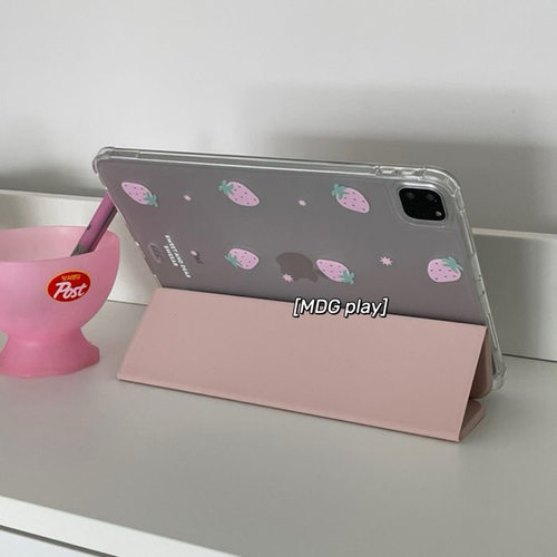 苹果ipad保护壳可爱草莓雾面软壳