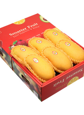 顺丰包邮5/7/9斤礼盒装海南金煌芒果芒果黄色黄皮新鲜水果送礼