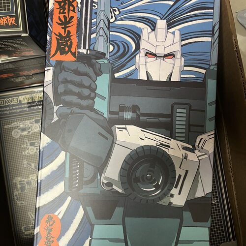 DX9 D10 六面兽 忍者参谋六变战士 精涂 MP比例 变形玩具 蓝色