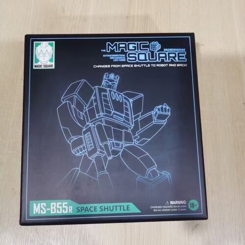 魔方 MS-TOYS MS-B55R 爆炸 太空梭爆炸混天豹小比例 G1版重涂