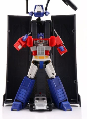 魔方MS-B18 原色 擎天MS-TOYS小比例 小柱子 金刚 1.0带车厢变形