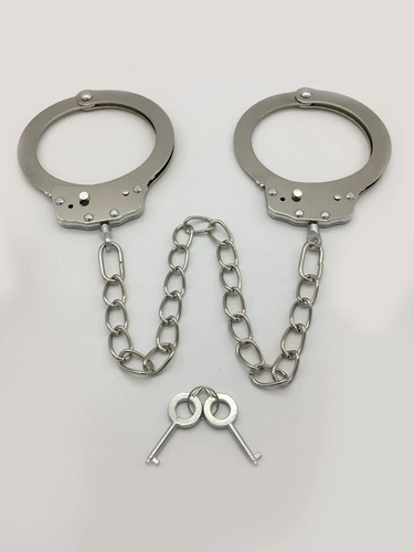 В наручниках из нержавеющей стали густой гумахус/gumesham