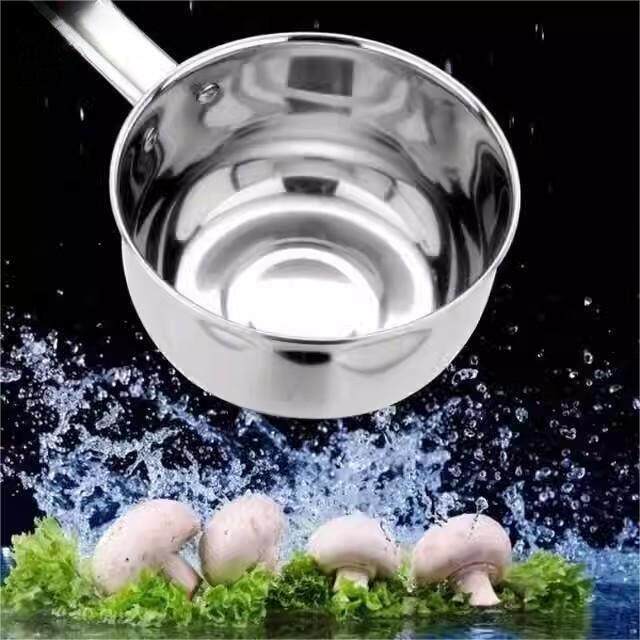 凉拌菜专用盆拌拌凉皮调菜盆家用拌菜盆带把手凉面瓢不锈钢铁瓢大