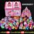 30 diamonds + pink crystal castle + 50 ice cubes + pink iron box
