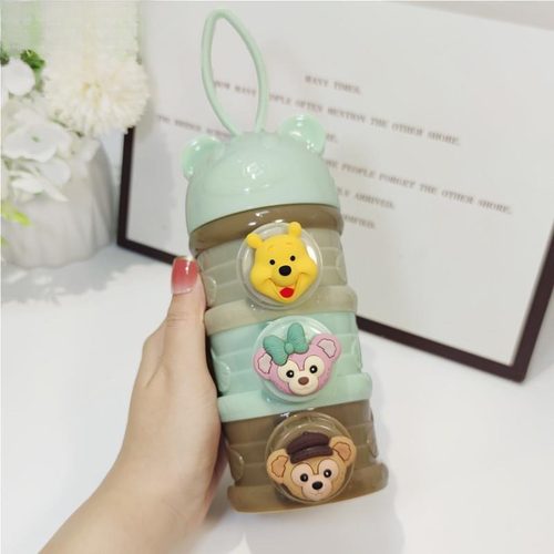 奶粉分装盒一餐一格婴儿装奶粉盒便携式外出辅食宝宝分装小号米粉