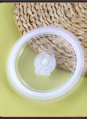 硅胶密封盖白色透明饭盒安全冰箱保鲜碗盖微波炉PP塑料盖子食品级