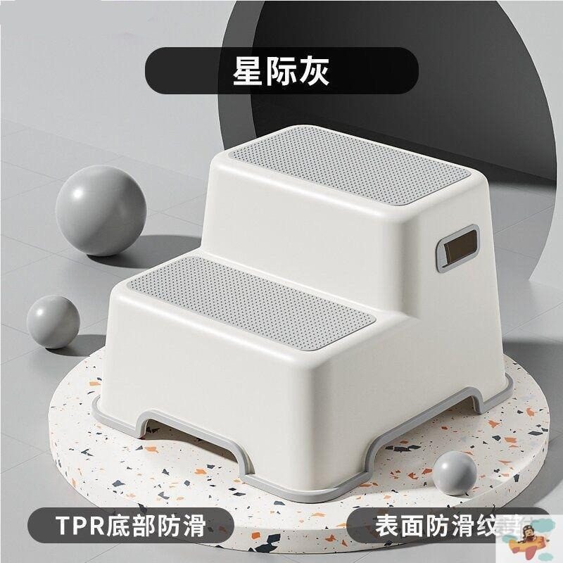 儿童踩脚凳防滑洗手洗脸垫脚椅宝宝浴室马桶脚踏板凳哺乳钢琴矮凳
