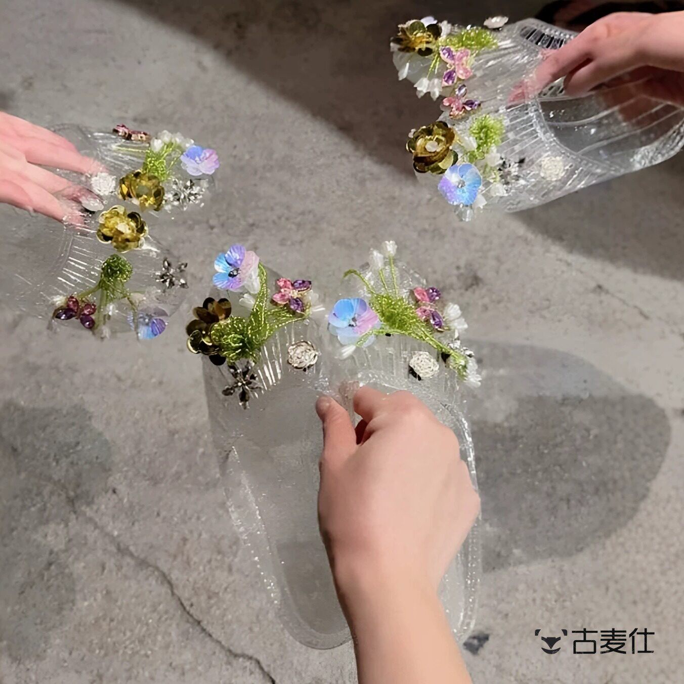 【公主的水晶鞋】闺蜜同款水晶拖鞋防滑防臭果冻鞋旅游沙滩鞋凉拖