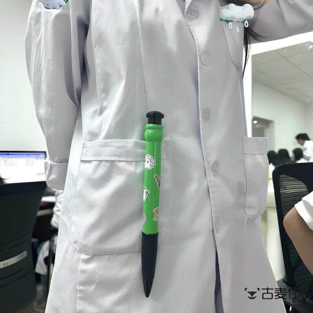 巨无霸按动中性笔速干顺滑超大圆珠笔医生护士学生搞怪黑色签字笔