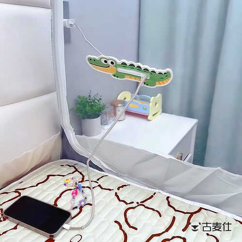蚊帐开口魔术贴拉炼补洞自粘充电贴学生宿舍上下床铺手机充电神器