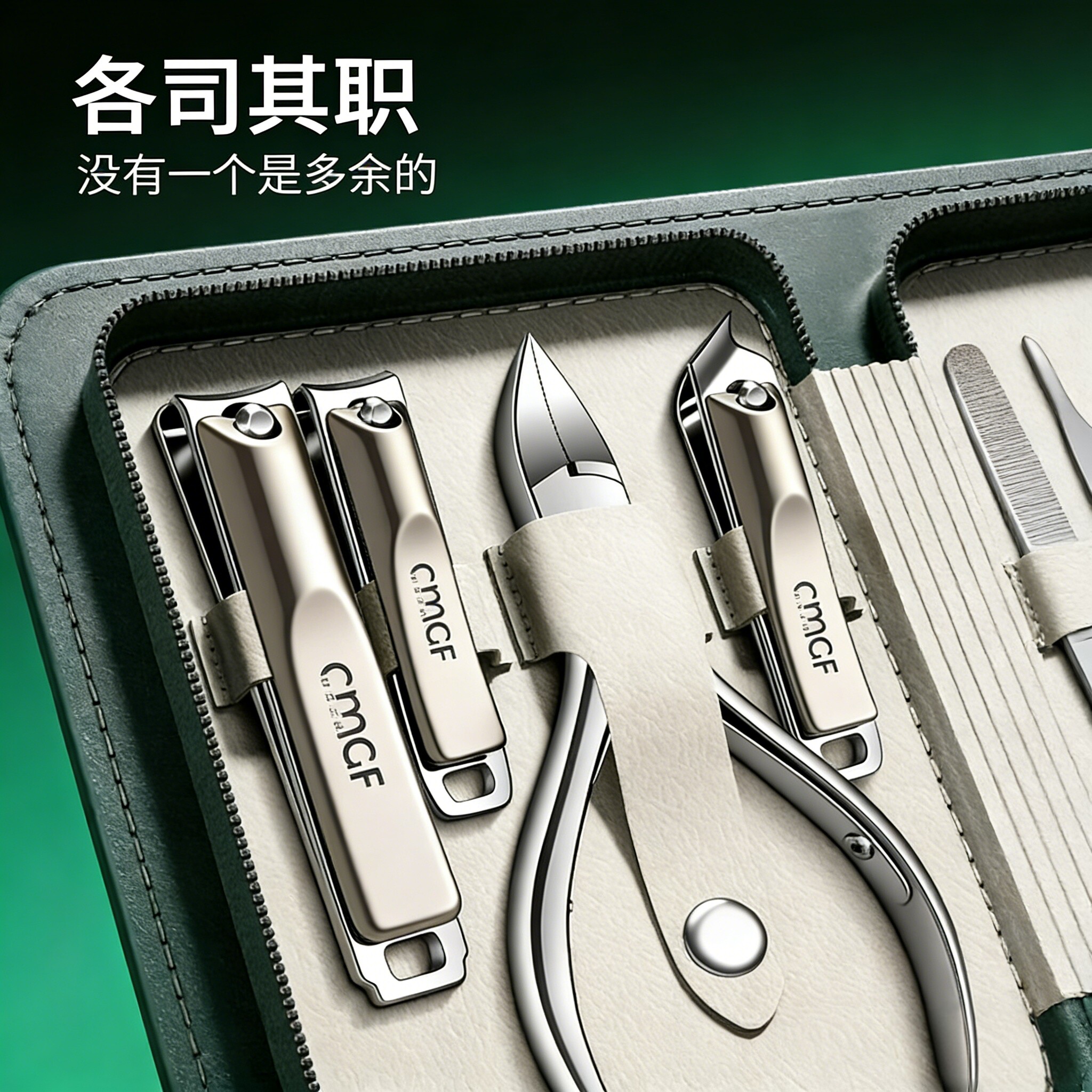 德国高端甲沟专用指甲刀套装指甲剪原装鹰嘴炎斜口指甲钳修脚工具