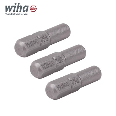 wiha微型批头转接头6.35MM转4MM