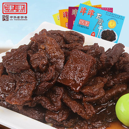 津津苏州老字号90g卤汁豆腐干