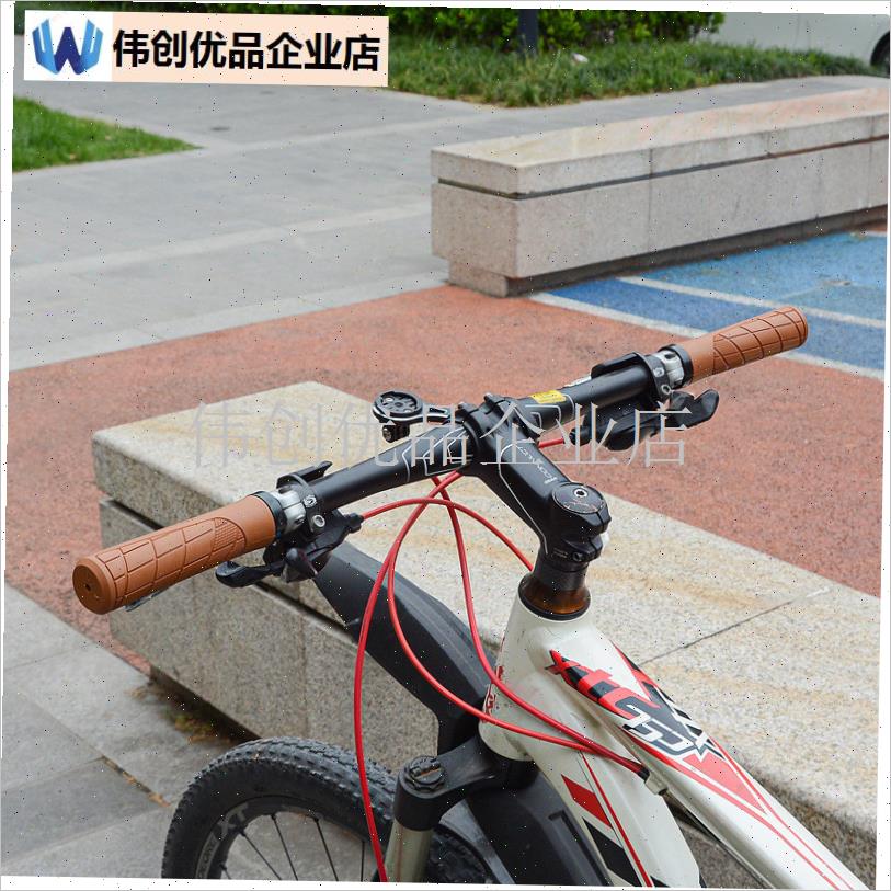 采购产品山地自行车手套锁定防滑减震橡胶手柄Q通用折叠自行车儿,