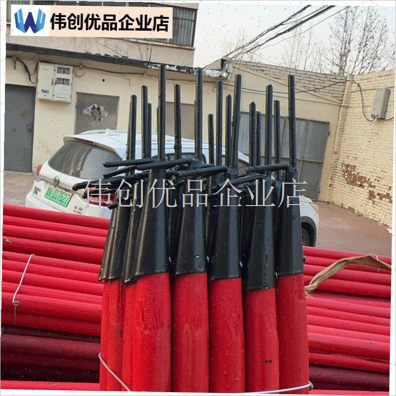 消防火钩救援铁钩扑火挠钩t农用工具救F生消O防器材包含棍子1m7,
