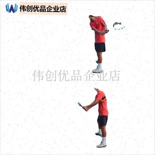 网球小引拍训练器减小挥拍轨迹练习器网球训练器教W练指导辅助器,