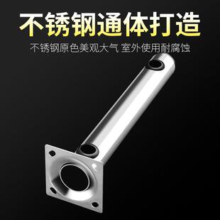 热销不锈钢L型网桥支架适用于监控设备 无线AP壁装对射支架40至10