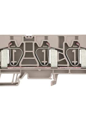 热销魏德米勒接线端子16mm2直插式弹片1768320000一进两出ZDU 16/