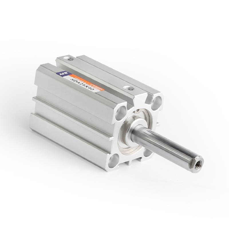 热销气动双向带磁小型薄型气缸SDA12X5X10X15X20SX25X30X35X40SX5