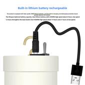 热销可充电赶苍蝇风扇熟食店地摊专用小吊扇驱蚊户外卤肉厨房蓄电