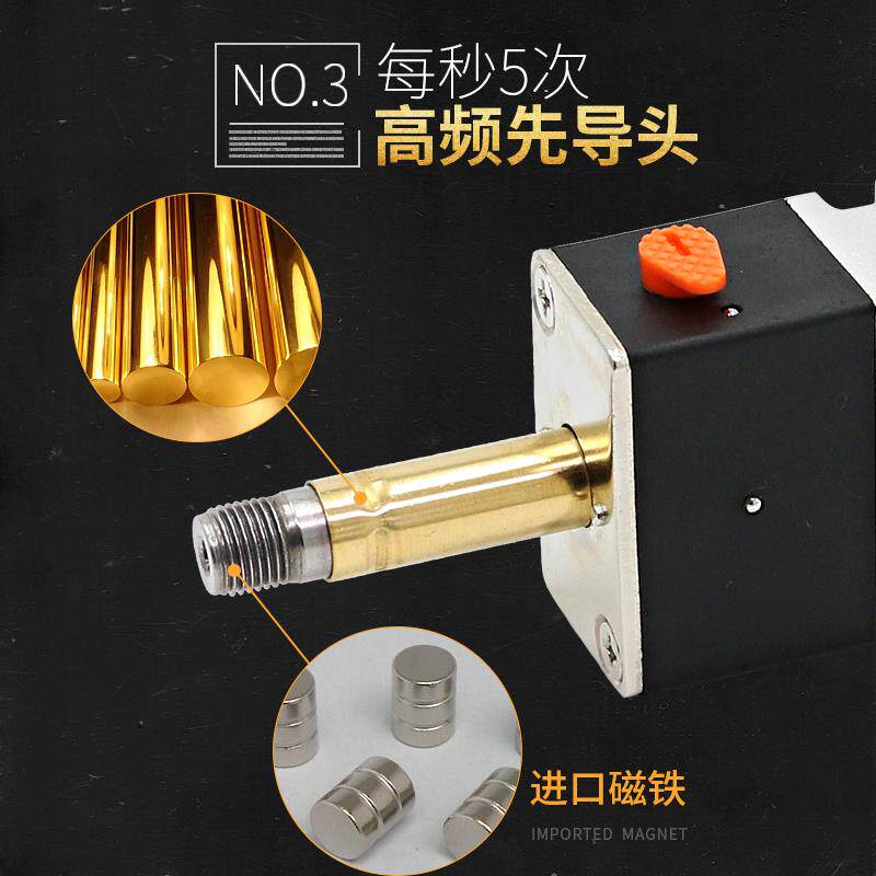 热销气动电磁阀4V110-06亚德客型二位五通220v气缸24v电磁控制阀