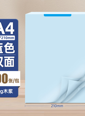 三益档案彩色空白凭证纸记账凭证单据a4尺寸蓝色凭证打印纸黄色A5会计凭证增值税票80g电子发票打印纸定制