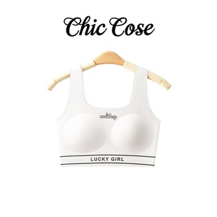 Chic Cose 初中生高中生小背心青春期运动内衣学生内衣运动内衣