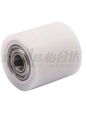 QAC03 04 05 06-D20 25 30 35 40 50-d8 10 12 15 20-L15包胶滚轮