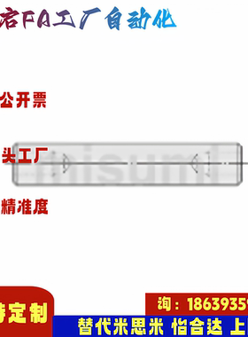 米思米同款SFJW4 5 6 8 10 12 13 15 16 20 25 30-20-M2-N2导向轴