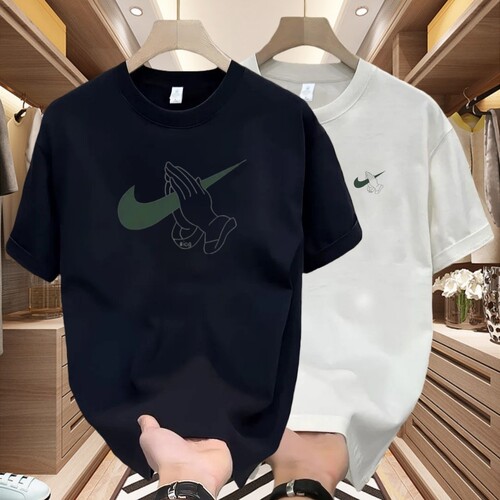 【奥莱专柜】300克重磅纯棉短袖T恤男夏季新款运动休闲上衣打底衫